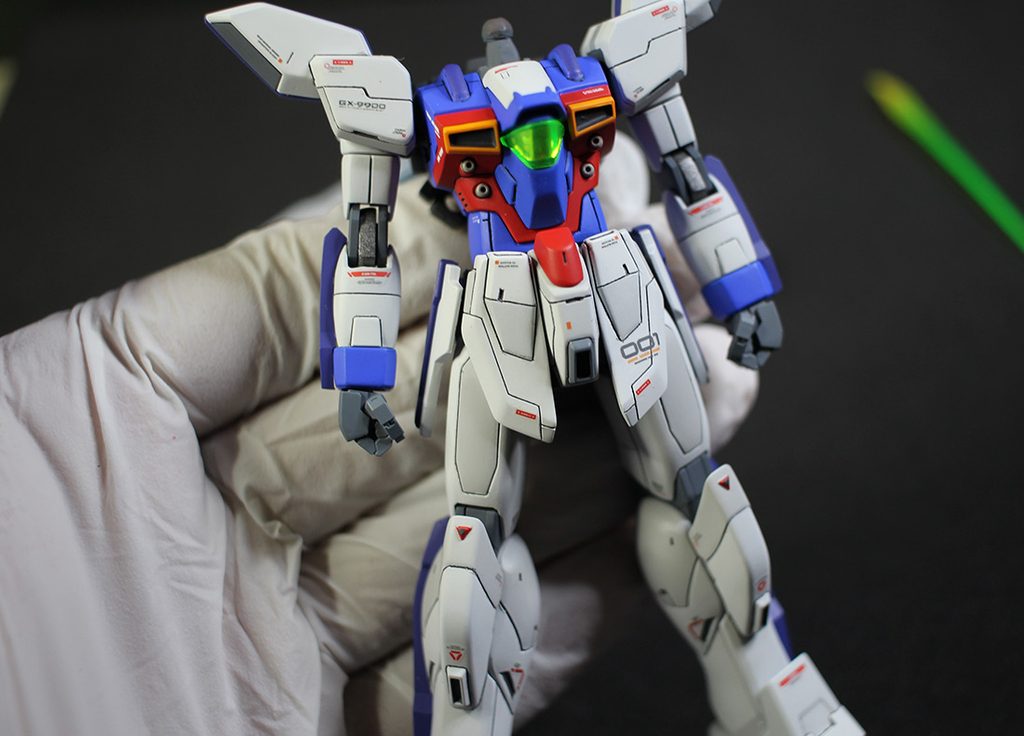 HGAW 1/144 GX-9900 ガンダムエックス (Ver.pato)改修・全塗装製作 『機動新世紀ガンダムX』放送30周年記念製作 第1弾! – Image 11 HGAW 1/144 GX-9900 ガンダムエックス (Ver.pato)改修・全塗装製作 『機動新世紀ガンダムX』放送30周年記念製作 第1弾! – Image 11