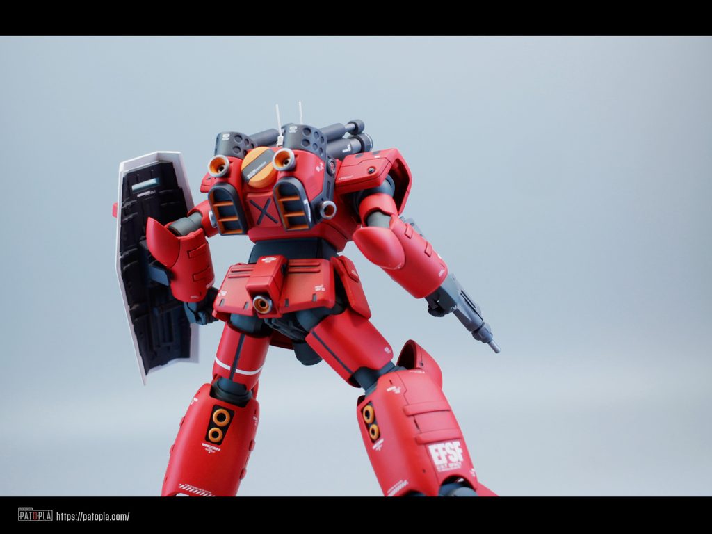 HGUC 1/144 ガンキャノン量産型 改修・全塗装製作レビュー「スカーレット隊、発進！」 &ndash; Image 62