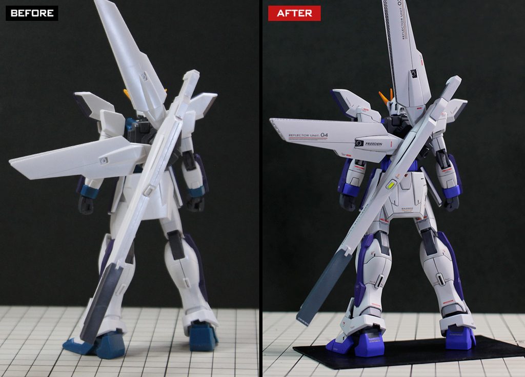 HGAW 1/144 GX-9900 ガンダムエックス （Ver.pato）改修・全塗装製作 『機動新世紀ガンダムX』放送30周年記念製作 第1弾！ &ndash; Image 22