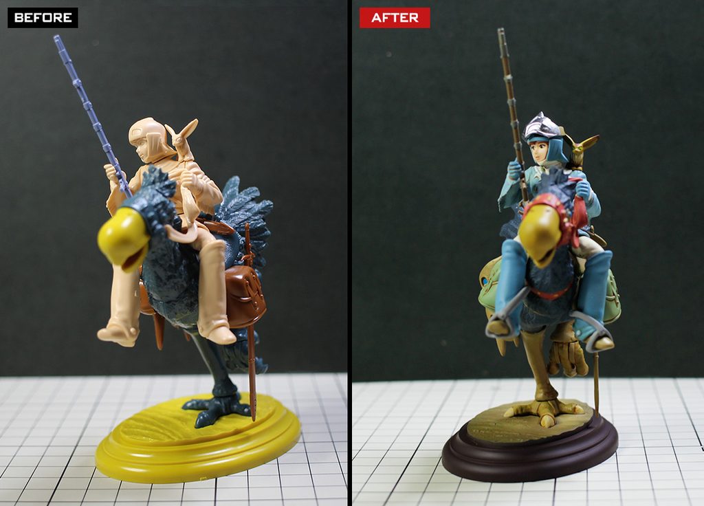 カイに乗るナウシカ 小改修・全塗装製作レビュー – Image 23 カイに乗るナウシカ 小改修・全塗装製作レビュー – Image 23