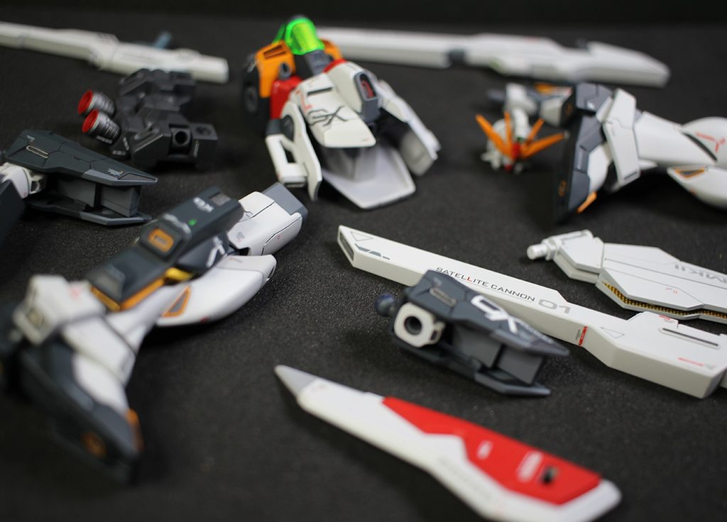 HGAW 1/144 GX-9901-DX&nbsp;ガンダムダブルエックス （Ver.pato）改修・全塗装製作 『機動新世紀ガンダムX』放送30周年記念製作 第2弾！ &ndash; Image 8