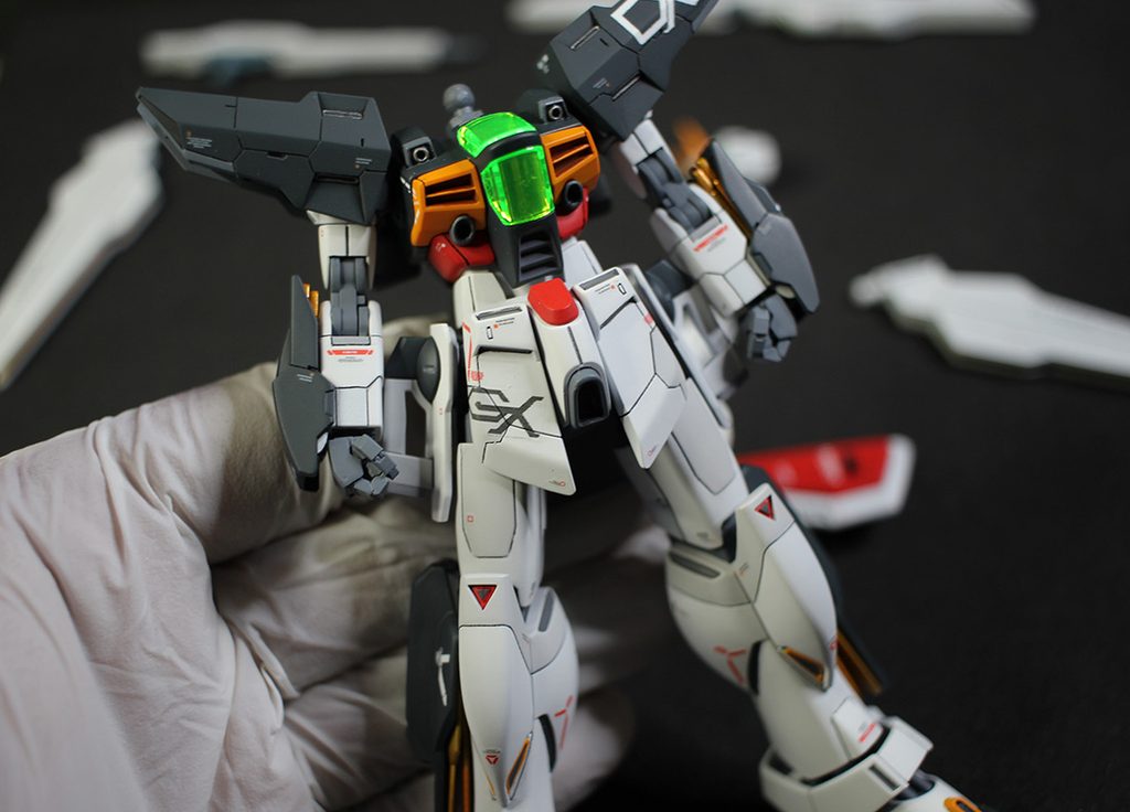 HGAW 1/144 GX-9901-DX ガンダムダブルエックス (Ver.pato)改修・全塗装製作 『機動新世紀ガンダムX』放送30周年記念製作 第2弾! – Image 9 HGAW 1/144 GX-9901-DX ガンダムダブルエックス (Ver.pato)改修・全塗装製作 『機動新世紀ガンダムX』放送30周年記念製作 第2弾! – Image 9