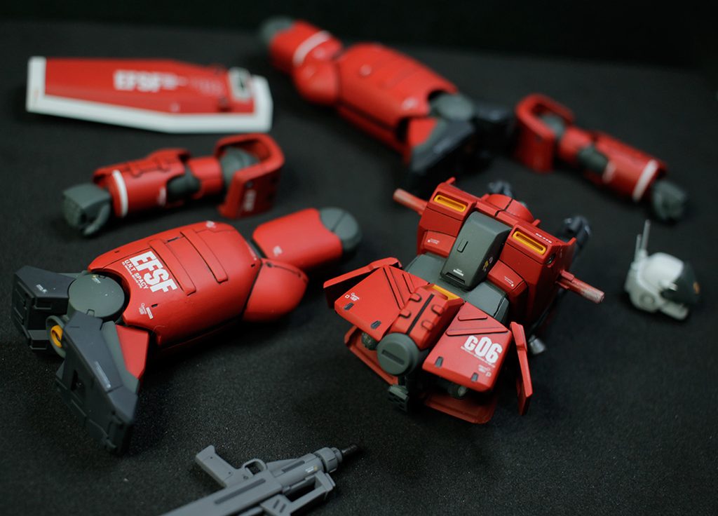 HGUC 1/144 ガンキャノン量産型 改修・全塗装製作レビュー「スカーレット隊、発進!」 – Image 22 HGUC 1/144 ガンキャノン量産型 改修・全塗装製作レビュー「スカーレット隊、発進!」 – Image 22