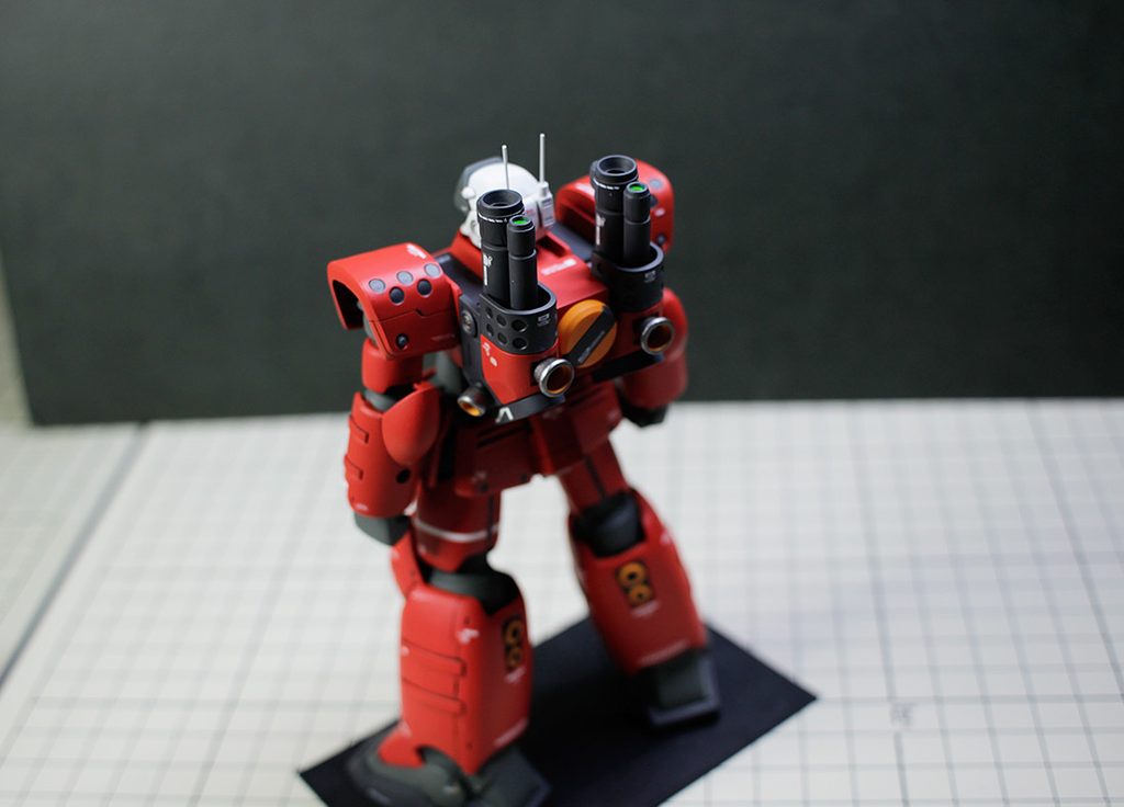 HGUC 1/144 ガンキャノン量産型 改修・全塗装製作レビュー「スカーレット隊、発進！」 &ndash; Image 27
