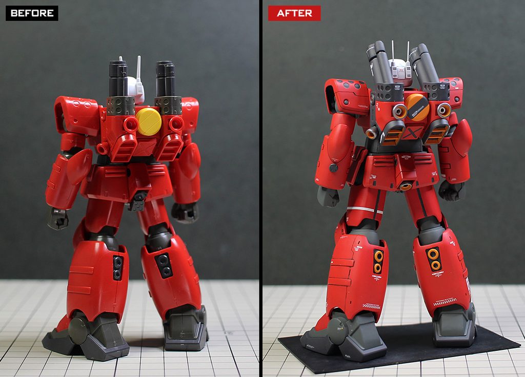 HGUC 1/144 ガンキャノン量産型 改修・全塗装製作レビュー「スカーレット隊、発進!」 – Image 31 HGUC 1/144 ガンキャノン量産型 改修・全塗装製作レビュー「スカーレット隊、発進!」 – Image 31
