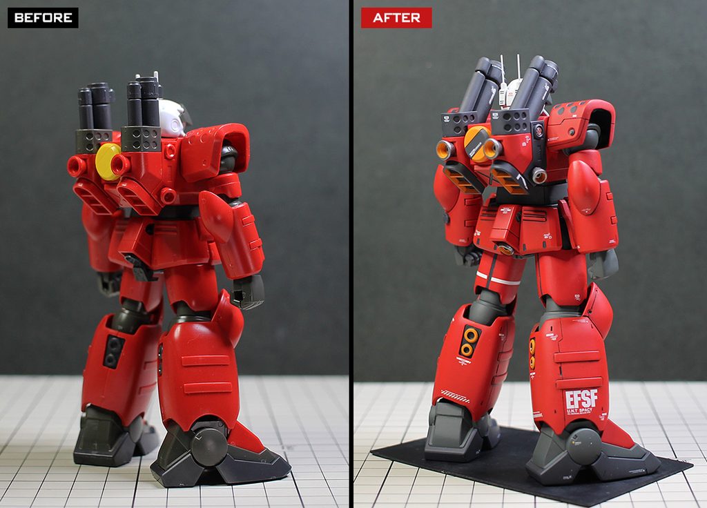 HGUC 1/144 ガンキャノン量産型 改修・全塗装製作レビュー「スカーレット隊、発進!」 – Image 32 HGUC 1/144 ガンキャノン量産型 改修・全塗装製作レビュー「スカーレット隊、発進!」 – Image 32