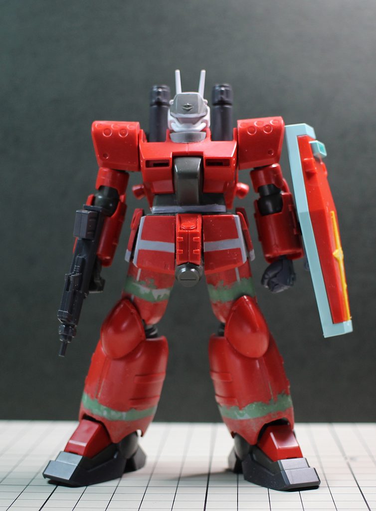 HGUC 1/144 ガンキャノン量産型 改修・全塗装製作レビュー「スカーレット隊、発進！」 &ndash; Image 16