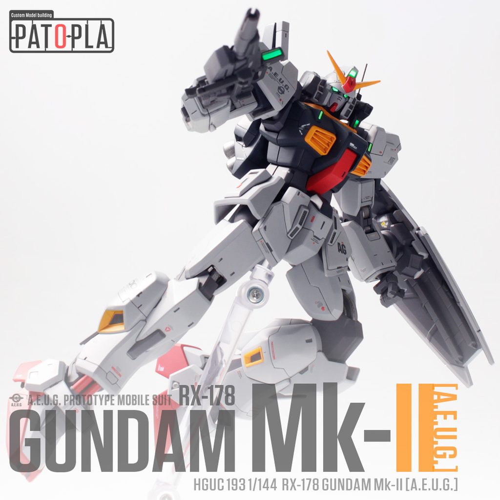 HGUC 1/144 ガンダムMk-II(エゥーゴ仕様) Ver.pato_3.7 改修・全塗装製作 – Image 20 HGUC 1/144 ガンダムMk-II(エゥーゴ仕様) Ver.pato_3.7 改修・全塗装製作 – Image 20