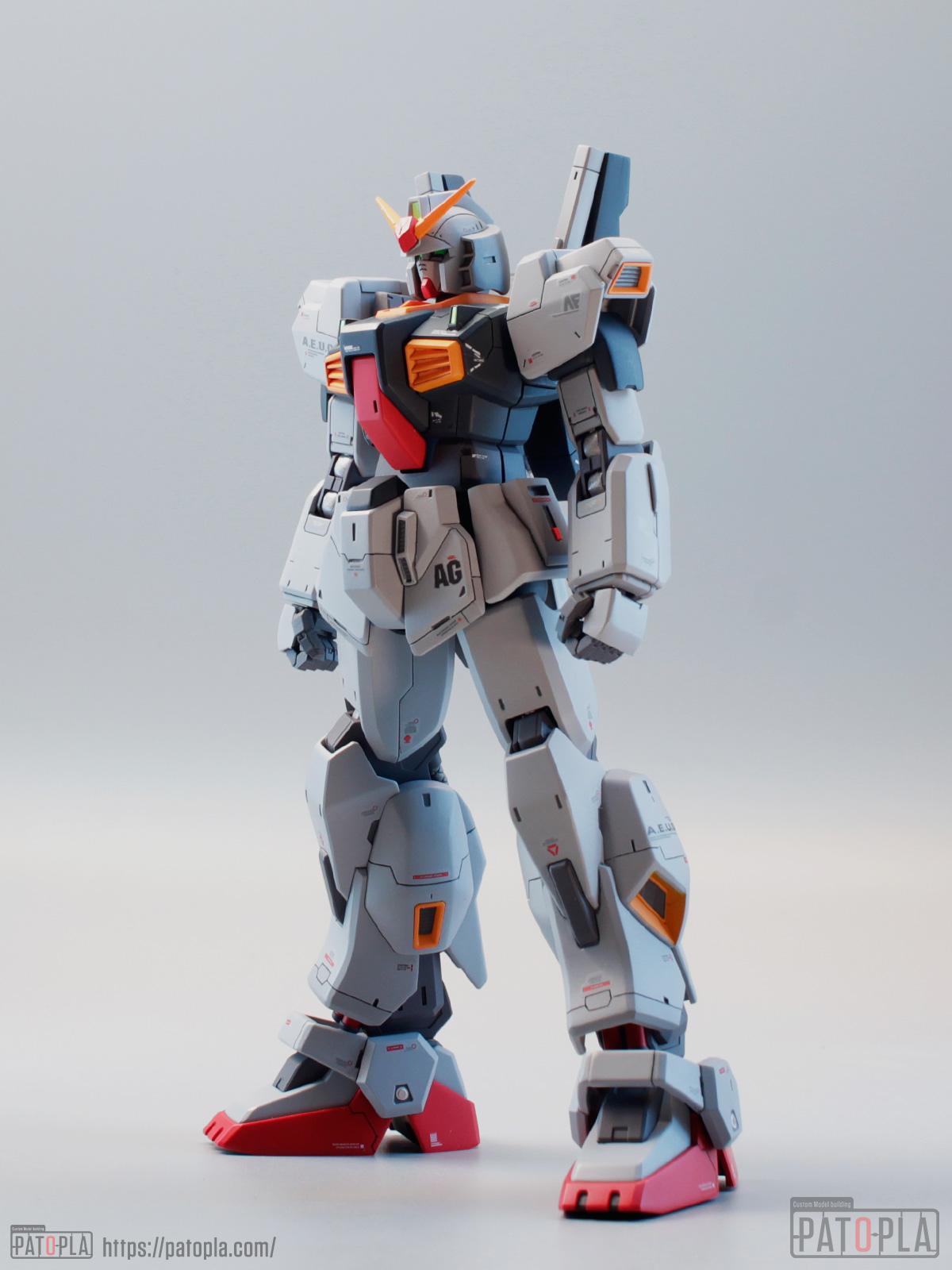 HGUC 1/144 ガンダムMk-II(エゥーゴ仕様)Ver.pato_3.7 フェイスリビルド・改修全塗装完成品 HGUC 1/144 ガンダムMk-II(エゥーゴ仕様)Ver.pato_3.7 フェイスリビルド・改修全塗装完成品 - 画像 (4)