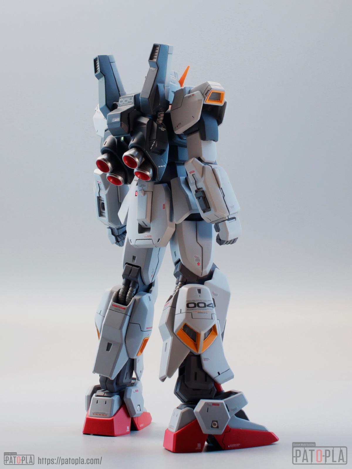 HGUC 1/144 ガンダムMk-II(エゥーゴ仕様)Ver.pato_3.7 フェイスリビルド・改修全塗装完成品 HGUC 1/144 ガンダムMk-II(エゥーゴ仕様)Ver.pato_3.7 フェイスリビルド・改修全塗装完成品 - 画像 (6)