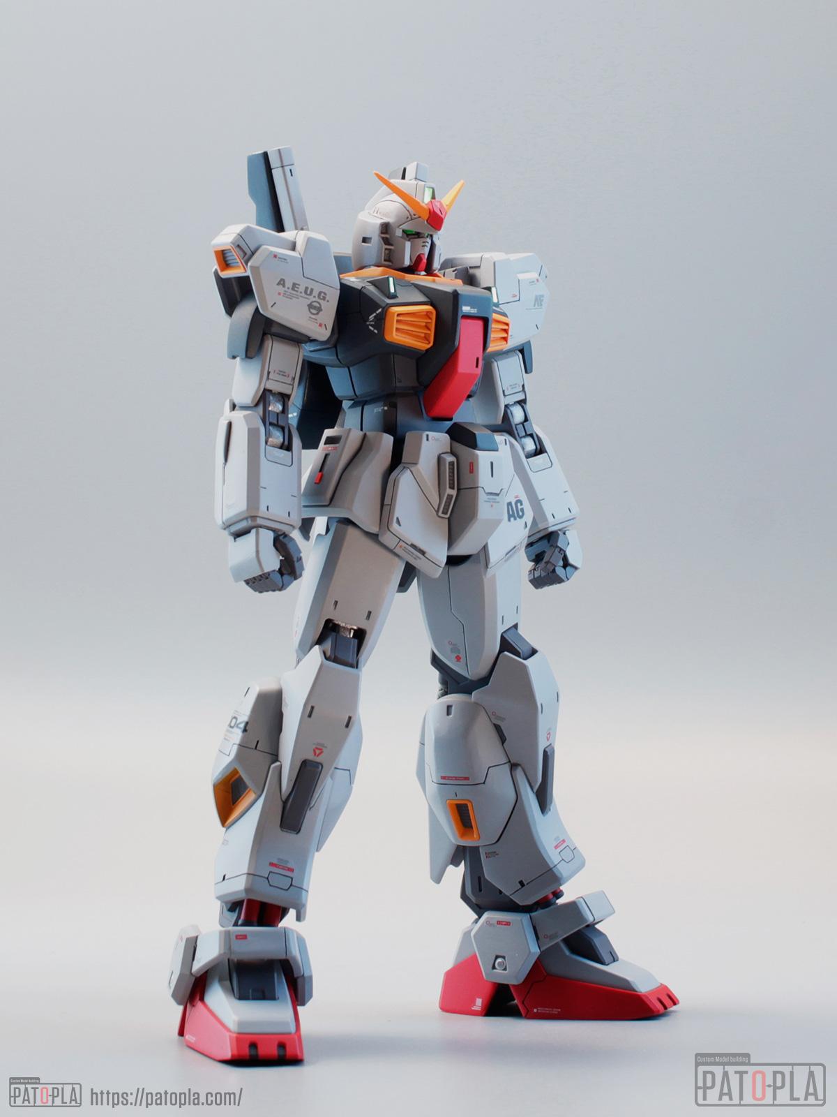 HGUC 1/144 ガンダムMk-II(エゥーゴ仕様)Ver.pato_3.7 フェイスリビルド・改修全塗装完成品 HGUC 1/144 ガンダムMk-II(エゥーゴ仕様)Ver.pato_3.7 フェイスリビルド・改修全塗装完成品 - 画像 (7)