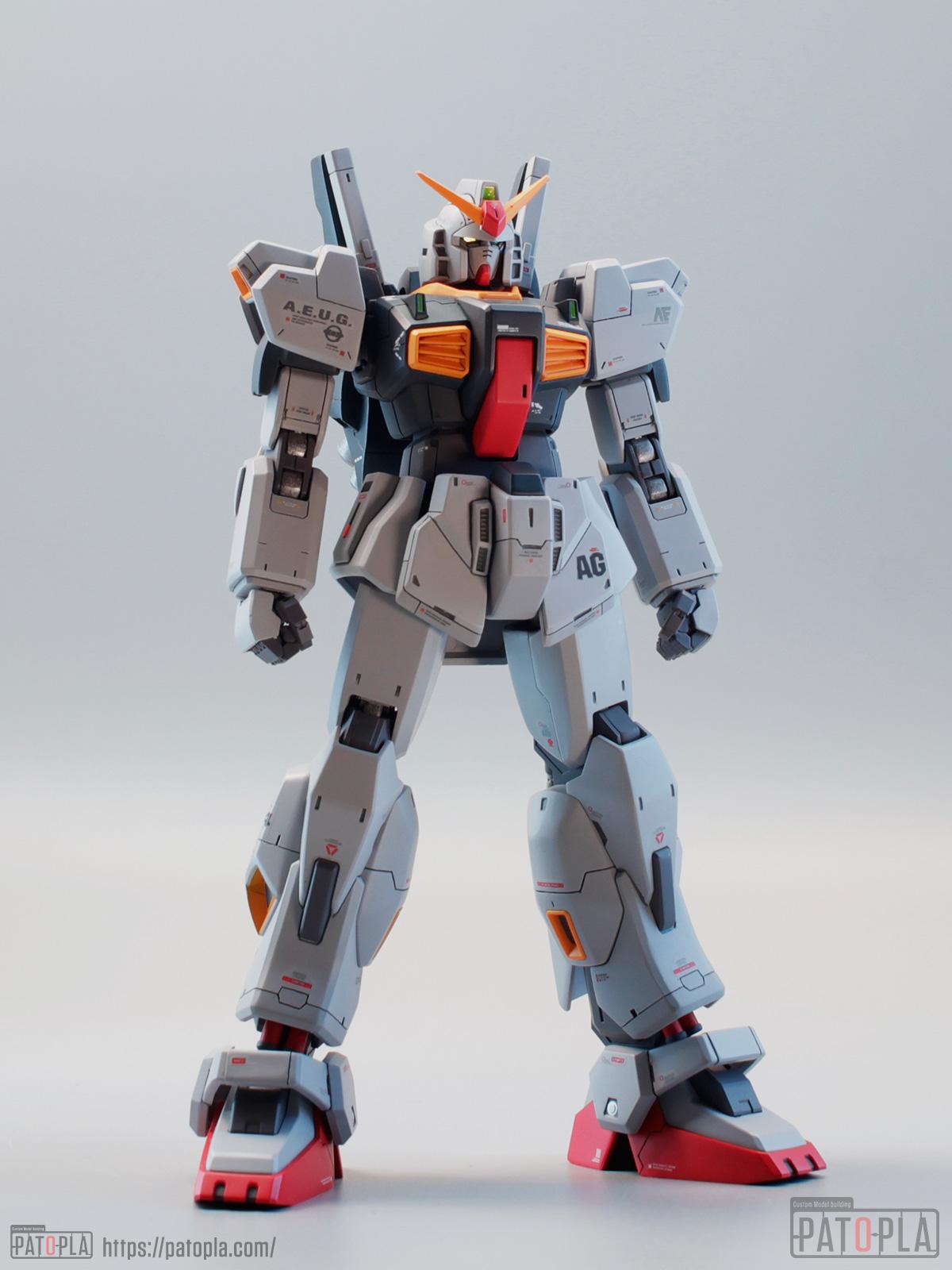 HGUC 1/144 ガンダムMk-II(エゥーゴ仕様)Ver.pato_3.7 フェイスリビルド・改修全塗装完成品 HGUC 1/144 ガンダムMk-II(エゥーゴ仕様)Ver.pato_3.7 フェイスリビルド・改修全塗装完成品 - 画像 (8)
