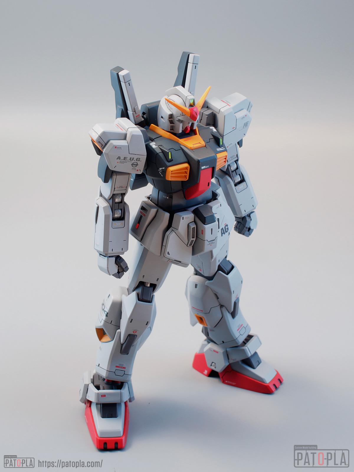 HGUC 1/144 ガンダムMk-II(エゥーゴ仕様)Ver.pato_3.7 フェイスリビルド・改修全塗装完成品 HGUC 1/144 ガンダムMk-II(エゥーゴ仕様)Ver.pato_3.7 フェイスリビルド・改修全塗装完成品 - 画像 (9)