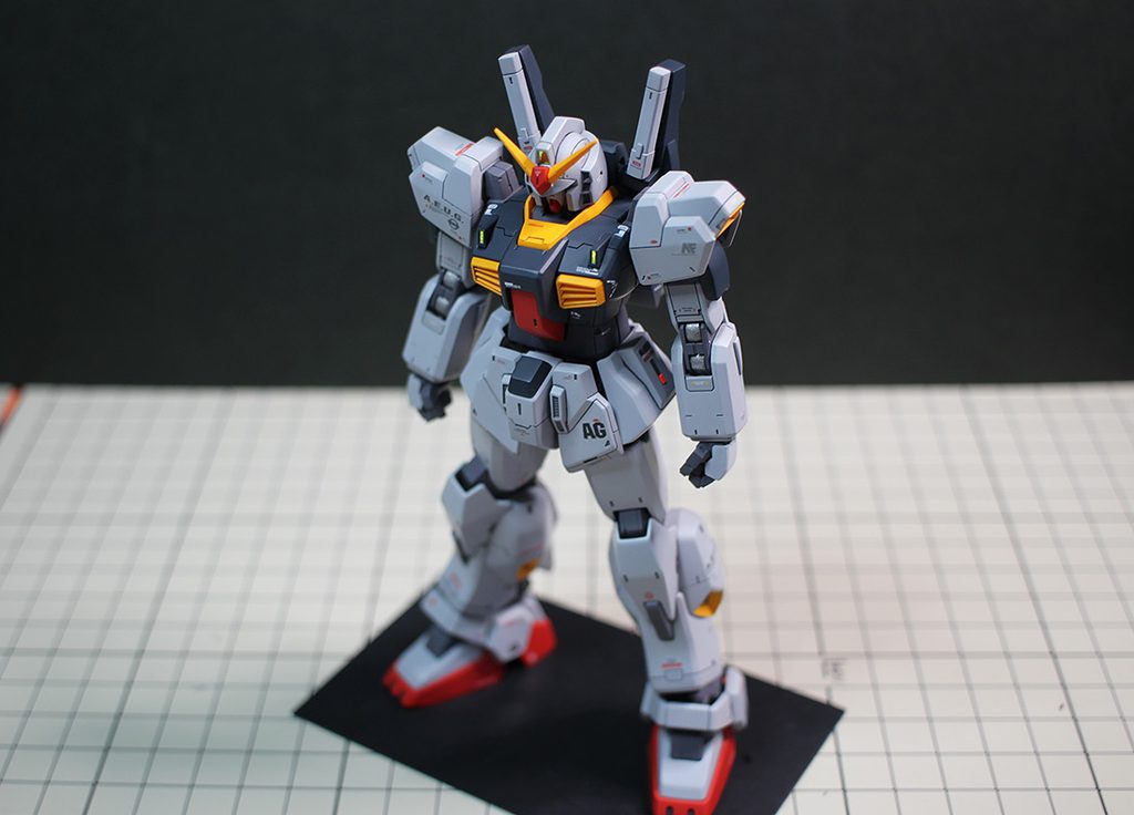 HGUC 1/144 ガンダムMk-II(エゥーゴ仕様) Ver.pato_3.7 改修・全塗装製作 – Image 8 HGUC 1/144 ガンダムMk-II(エゥーゴ仕様) Ver.pato_3.7 改修・全塗装製作 – Image 8