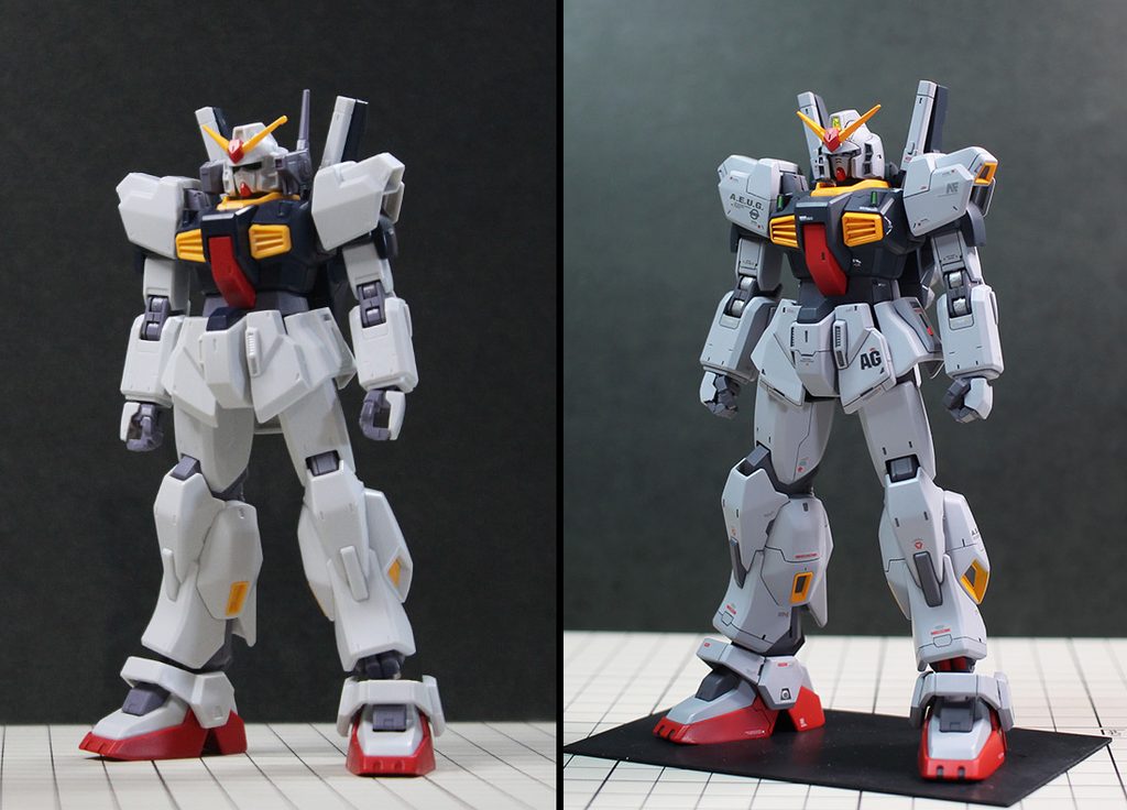 HGUC 1/144 ガンダムMk-II(エゥーゴ仕様) Ver.pato_3.7 改修・全塗装製作 – Image 13 HGUC 1/144 ガンダムMk-II(エゥーゴ仕様) Ver.pato_3.7 改修・全塗装製作 – Image 13