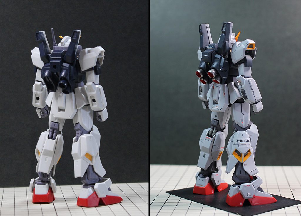 HGUC 1/144 ガンダムMk-II(エゥーゴ仕様) Ver.pato_3.7 改修・全塗装製作 – Image 16 HGUC 1/144 ガンダムMk-II(エゥーゴ仕様) Ver.pato_3.7 改修・全塗装製作 – Image 16