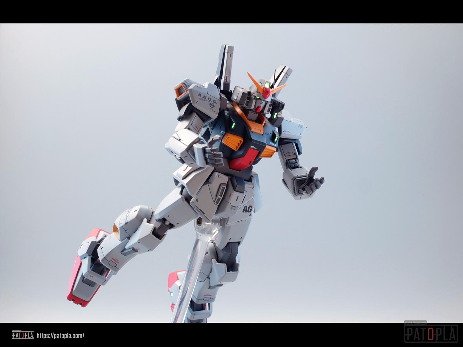 HGUC 1/144 ガンダムMk-II(エゥーゴ仕様)Ver.pato_3.7 フェイスリビルド・改修全塗装完成品 HGUC 1/144 ガンダムMk-II(エゥーゴ仕様)Ver.pato_3.7 フェイスリビルド・改修全塗装完成品 - 画像 (10)