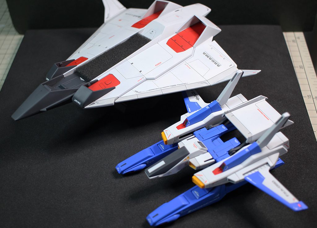 HGUC 1/144 Gディフェンサー&フライングアーマー(08) 小改修・全塗装製作 – Image 11 HGUC 1/144 Gディフェンサー&フライングアーマー(08) 小改修・全塗装製作 – Image 11